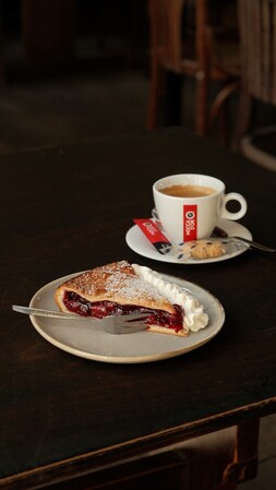 Koffie met vlaai van Peter Lemmens